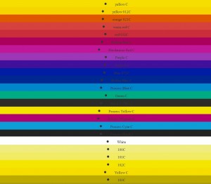 deodorant container color pallet to order