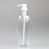 32 oz (1000 ml) clear bottle with white pump for lotion, liquid or gel (bottle and pump for hand sanitizer)
