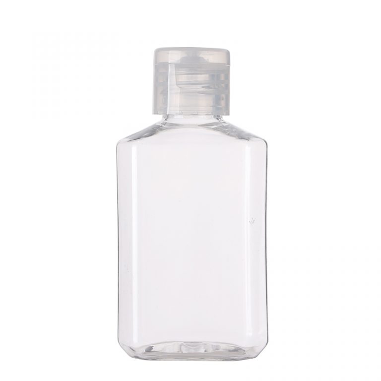 Empty Hand Sanitizer Bottle with Dispensing Cap 60 ml (2.0 oz) PET