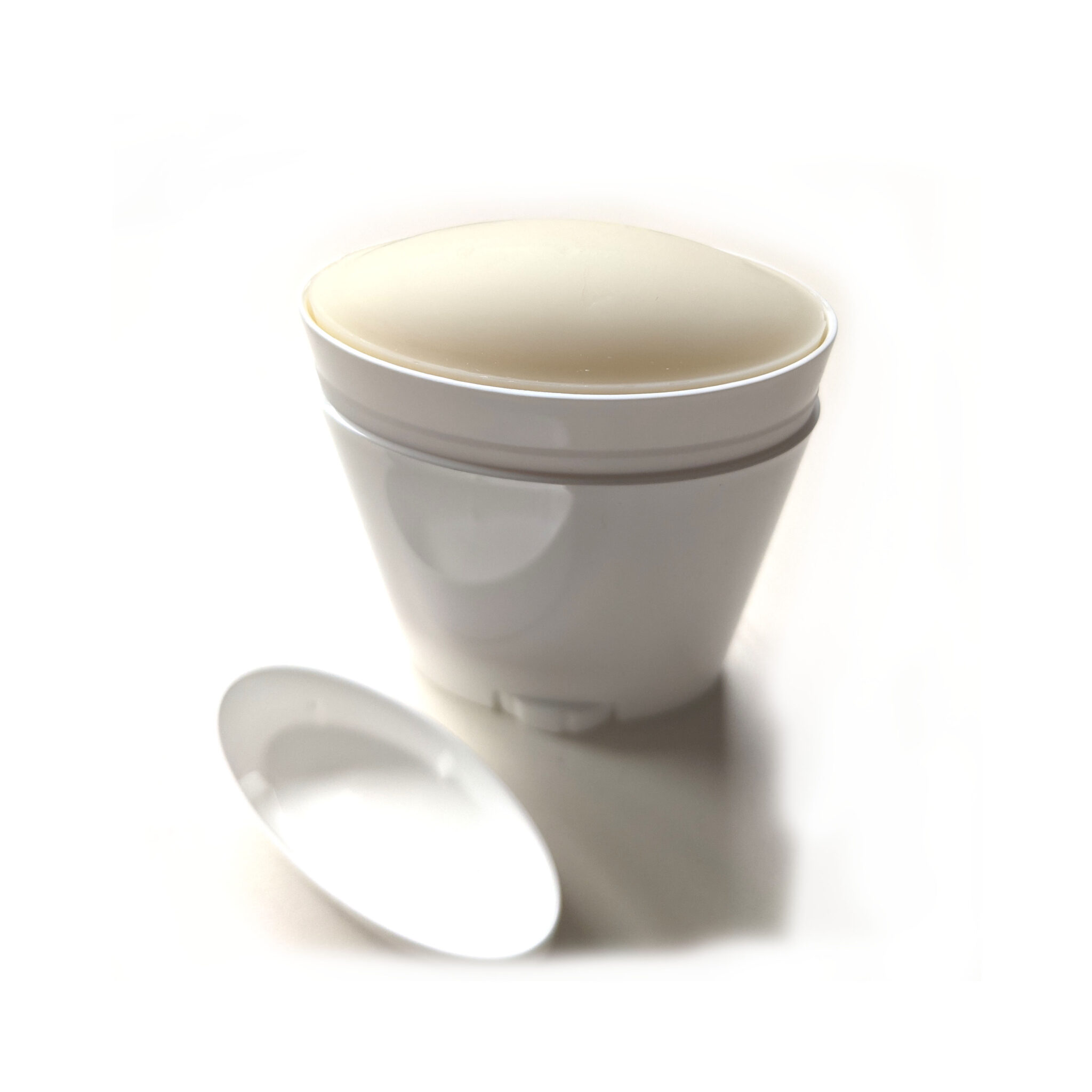 BULK QUANTITY Empty Deodorant Container Classic Oval Style, WHITE