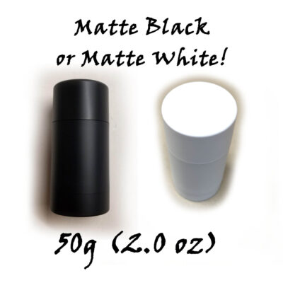 thumbnail image 2 of Empty Deodorant Containers - 4 Pack 75g Bottom-Fill Oval Containers 2 of 14